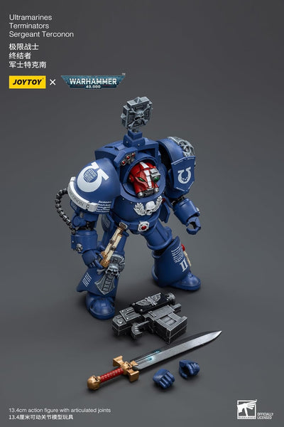 Warhammer 40K Ultramarines Terminators Sergeant Terconon 1/18 Scale Figure