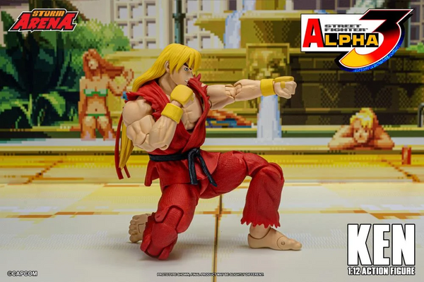 Storm Arena: Street Fighter Alpha 3 -  Ken 1/12 Scale Figure