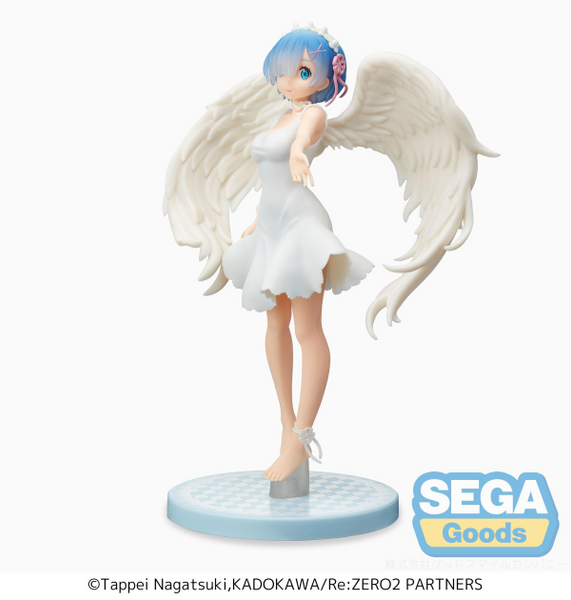 Re:Zero Starting Life in Another World Rem (Demon Angel Ver.) Super Premium Figure