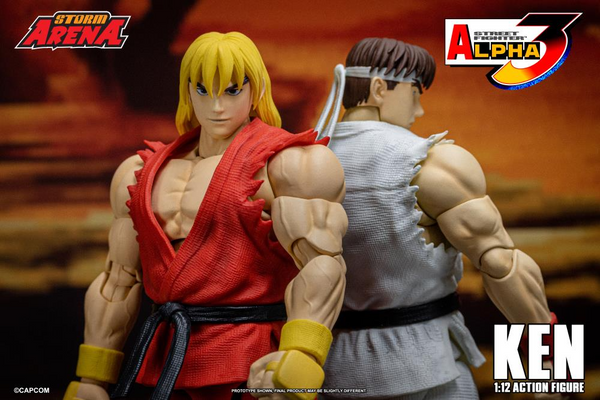 Storm Arena: Street Fighter Alpha 3 -  Ken 1/12 Scale Figure