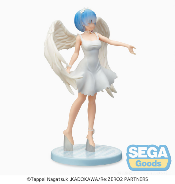 Re:Zero Starting Life in Another World Rem (Demon Angel Ver.) Super Premium Figure