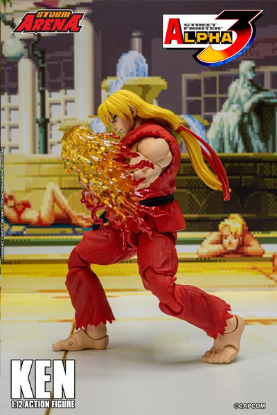 Storm Arena: Street Fighter Alpha 3 -  Ken 1/12 Scale Figure