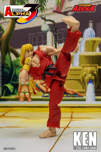Storm Arena: Street Fighter Alpha 3 -  Ken 1/12 Scale Figure