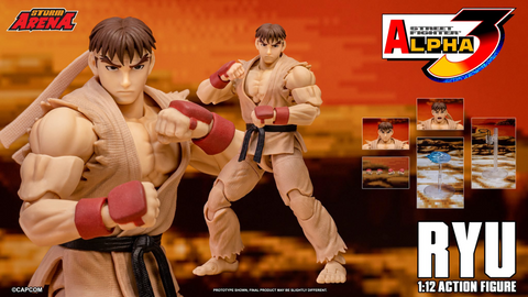 Storm Arena: Street Fighter Alpha 3 -  Ryu (Tan) 1/12 Scale Figure IMAGE ANIME EXCLUSIVE