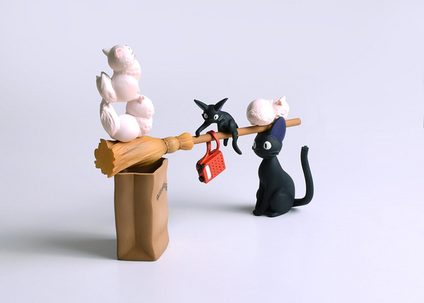 Kiki's Delivery Service: Jiji NOS-84 Stacking Figures