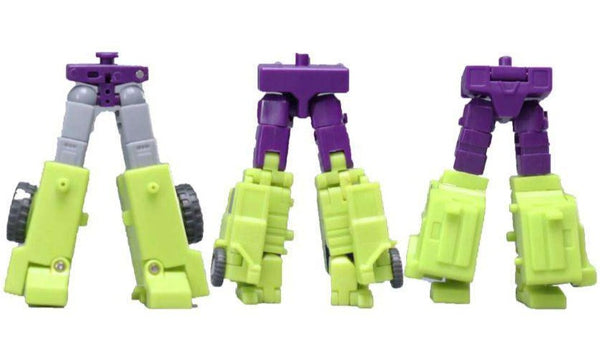 Newage H34 Hephaestus Devastator Full Set of 6 w/ Upgrade Lower Bodies