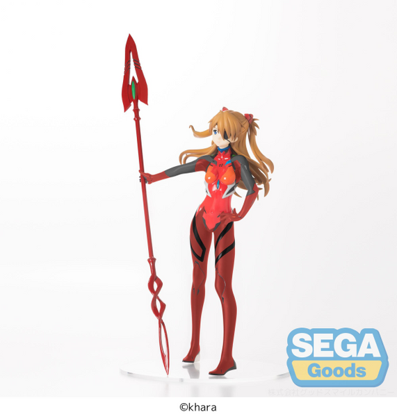 Rebuild of Evangelion Asuka Langley x Spear of Cassius (New Theatrical Edition) Limited Premium Figure