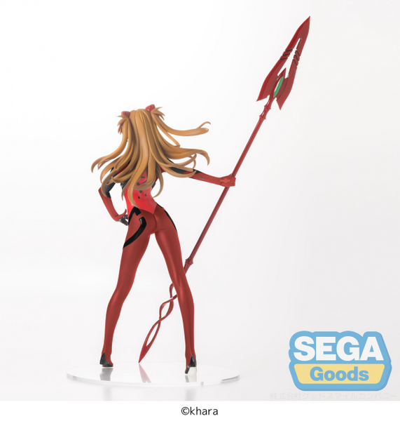 Rebuild of Evangelion Asuka Langley x Spear of Cassius (New Theatrical Edition) Limited Premium Figure