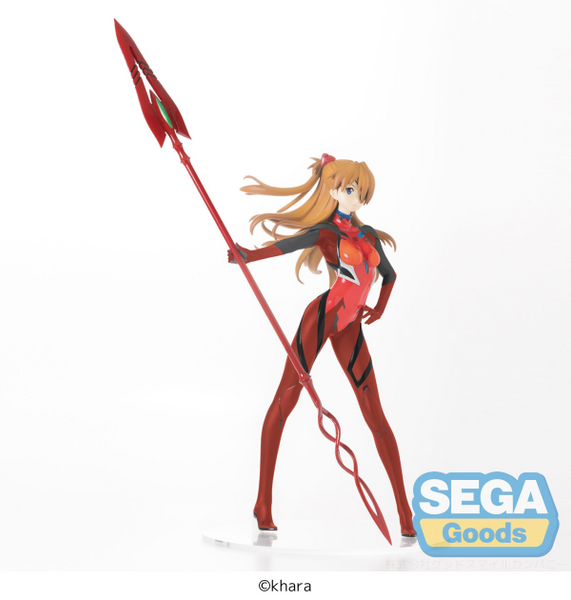 Rebuild of Evangelion Asuka Langley x Spear of Cassius (New Theatrical Edition) Limited Premium Figure