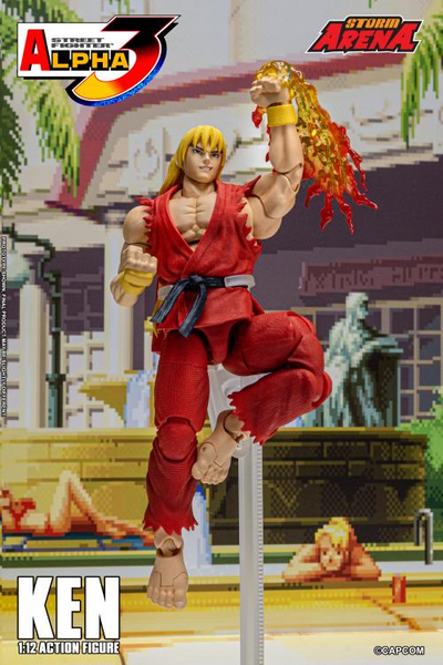 Storm Arena: Street Fighter Alpha 3 -  Ken 1/12 Scale Figure
