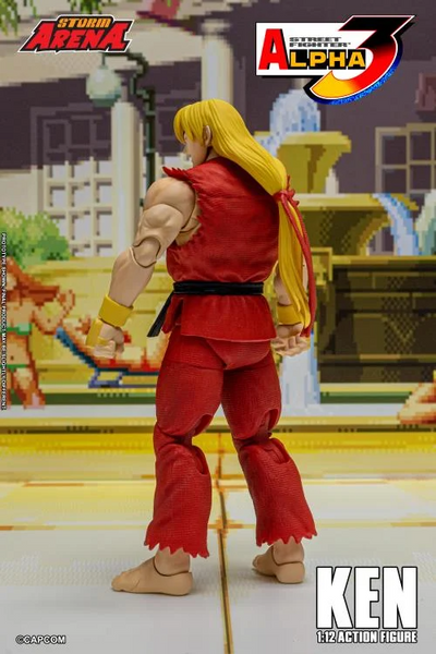 Storm Arena: Street Fighter Alpha 3 -  Ken 1/12 Scale Figure