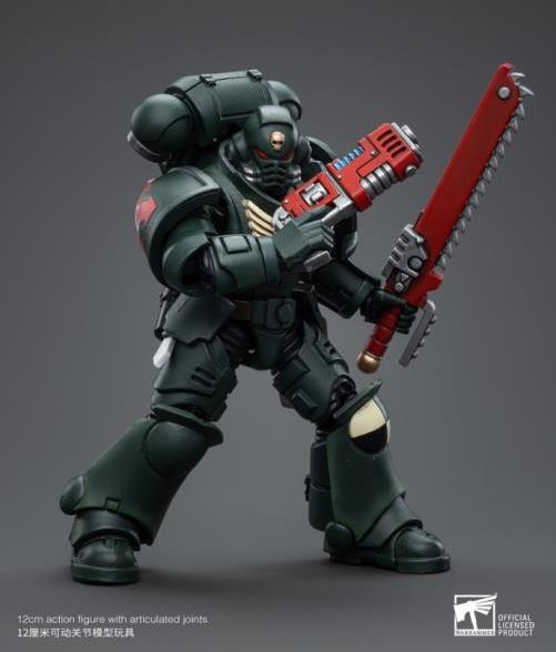 Warhammer 40K Dark Angels Intercessors Sergeant Caslan 1/18 Scale Figure