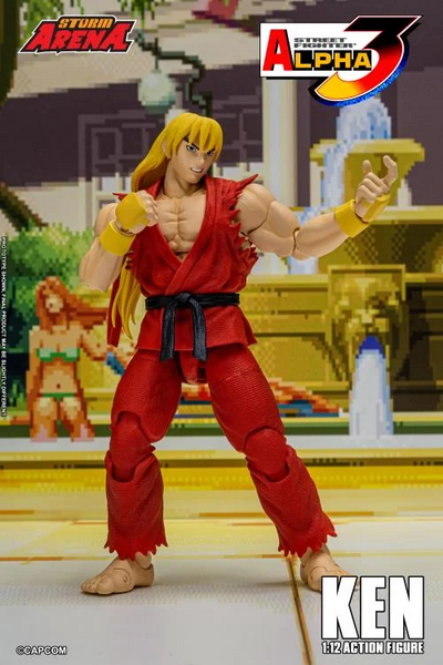 Storm Arena: Street Fighter Alpha 3 -  Ken 1/12 Scale Figure