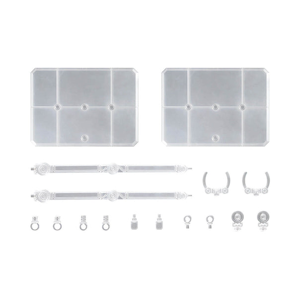 Action base 7 Clear Mobile Suit Gundam GQuuuuuuX Stickers Set