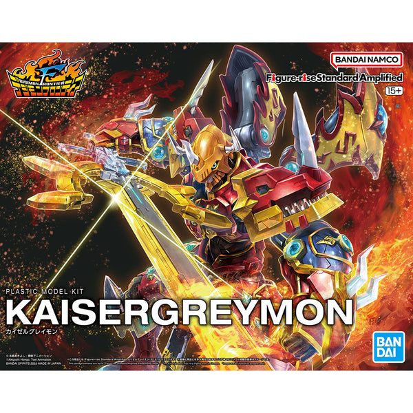 Figure-rise Standard Digimon Frontier - Kaiser Greymon (Amplified)