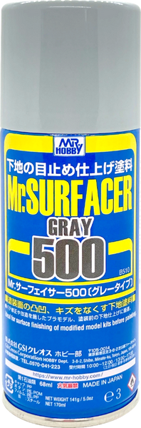 Mr Hobby - Mr. Surfacer Spray Gray 500 B510