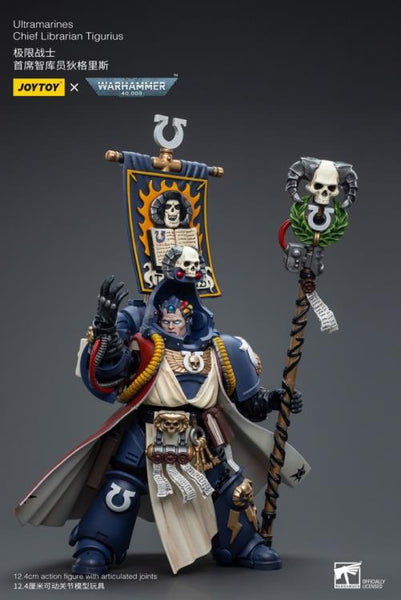 Warhammer 40K Ultramarines Chief Librarian Tigurius 1/18 Scale Figure