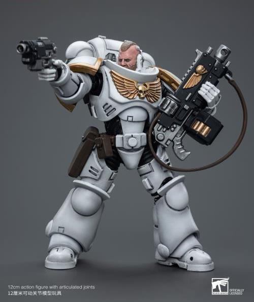 Warhammer 40k Space Marines White Consuls Intercessors 2 1/18 Scale Figure
