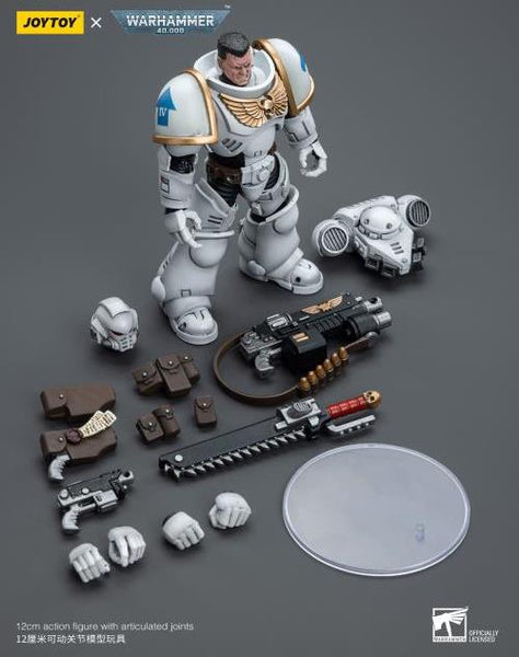 Warhammer 40k Space Marines White Consuls Intercessors 1 1/18 Scale Figure