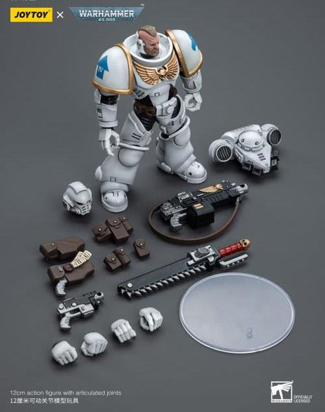 Warhammer 40k Space Marines White Consuls Intercessors 2 1/18 Scale Figure