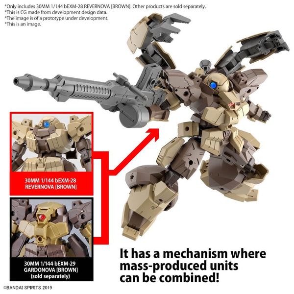 30 Minute Missions #60 bEXM-28 Revernova (Brown) Model Kit