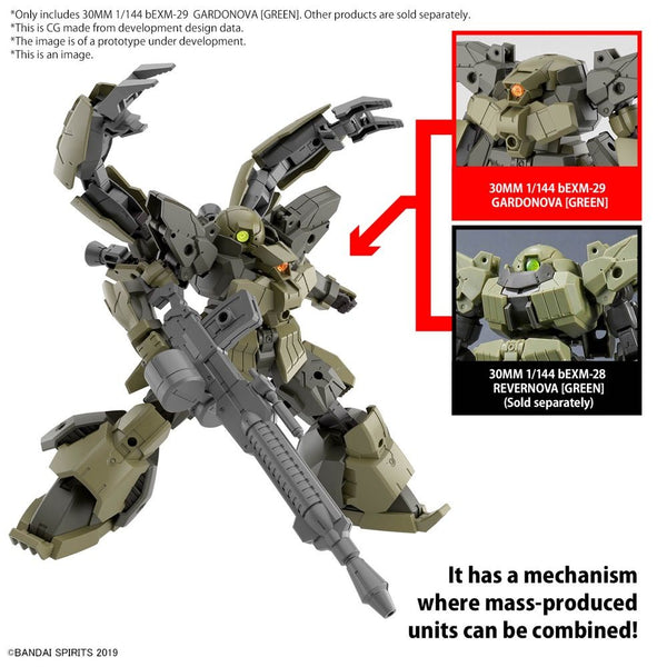 30 Minute Missions #61 bEXM-29 Gardonova (Green) Model Kit