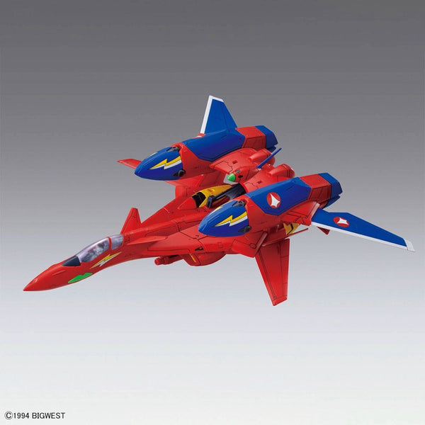 HG Macross 7 VF-19 Kai Fire Valkyrie (Sound Booster Equipped Ver.) 1/100 Scale Model Kit