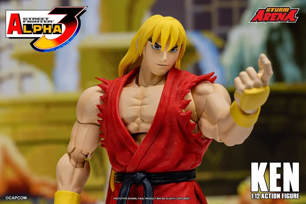 Storm Arena: Street Fighter Alpha 3 -  Ken 1/12 Scale Figure