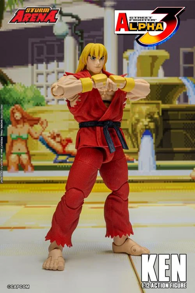 Storm Arena: Street Fighter Alpha 3 -  Ken 1/12 Scale Figure