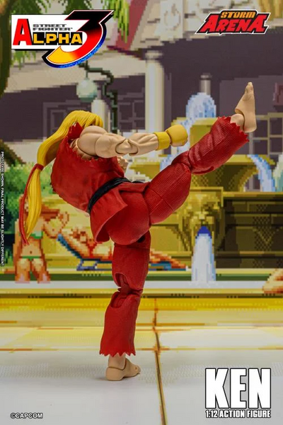 Storm Arena: Street Fighter Alpha 3 -  Ken 1/12 Scale Figure