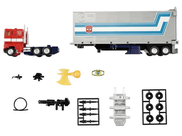 Transformers Missing Link: C-01 Optimus Prime With Trailer (Toy Edition)