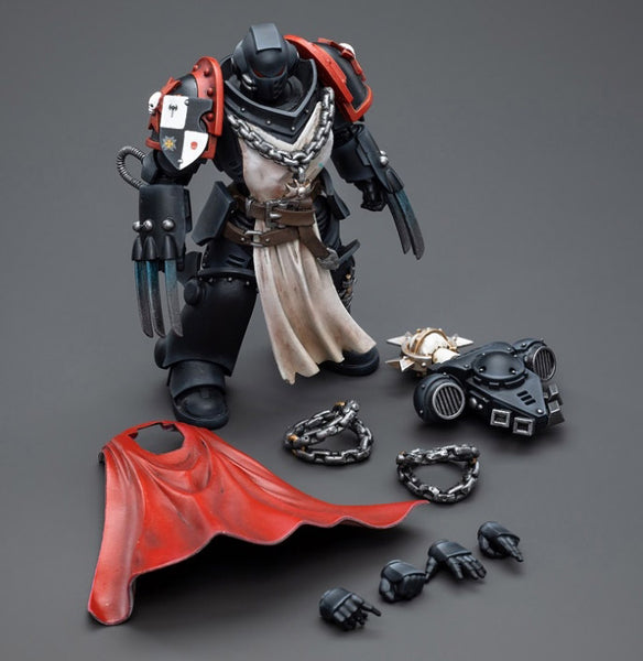 Warhammer 40K Black Templars Primaris Sword Brethren Alberic 1/18 Scale Figure