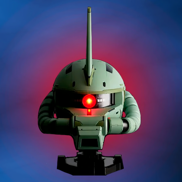 Mobile Suit Gundam BN Head Collection Vol.4 MS-06F ZAKU II Head Sculpt - Exclusive