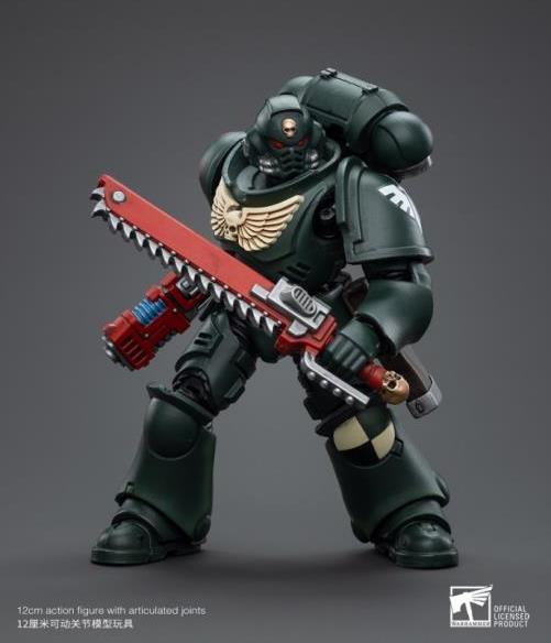 Warhammer 40K Dark Angels Intercessors Sergeant Caslan 1/18 Scale Figure