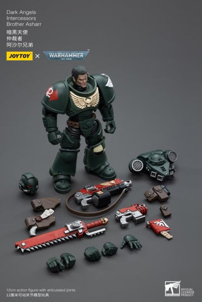 Warhammer 40K Dark Angels Intercessors Brother Asharr 1/18 Scale Figure