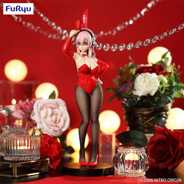 Super Sonico BiCute Bunnies Super Sonico (Red Rabbit Ver.) Figure
