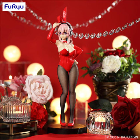 Super Sonico BiCute Bunnies Super Sonico (Red Rabbit Ver.) Figure
