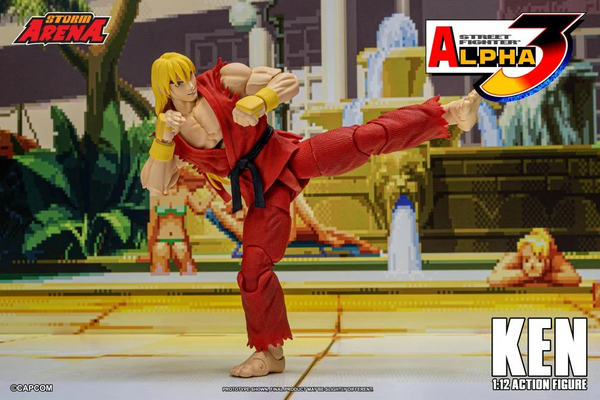 Storm Arena: Street Fighter Alpha 3 -  Ken 1/12 Scale Figure