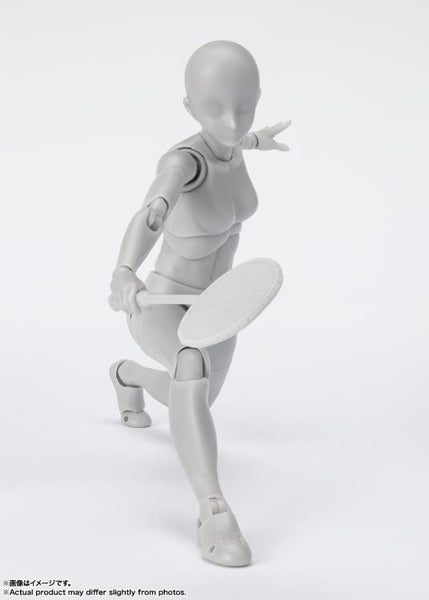 S.H.Figuarts - Body-chan Sports Edition Set (Gray Color Ver.)