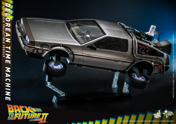 Back to the Future Part II: DeLorean Time Machine 1/6th Scale Vehicle - MMS636 Exclusive