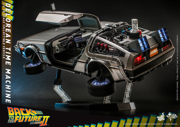 Back to the Future Part II: DeLorean Time Machine 1/6th Scale Vehicle - MMS636 Exclusive