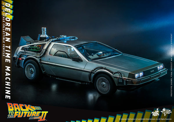 Back to the Future Part II: DeLorean Time Machine 1/6th Scale Vehicle - MMS636 Exclusive