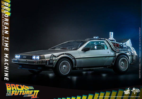 Back to the Future Part II: DeLorean Time Machine 1/6th Scale Vehicle - MMS636 Exclusive