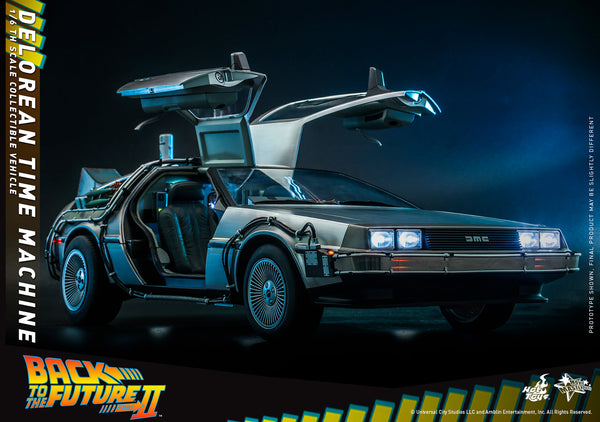 Back to the Future Part II: DeLorean Time Machine 1/6th Scale Vehicle - MMS636 Exclusive