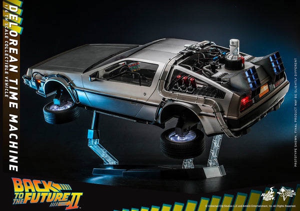 Back to the Future Part II: DeLorean Time Machine 1/6th Scale Vehicle - MMS636 Exclusive