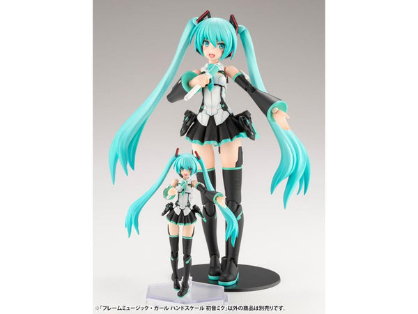 Frame Music Girl - Hatsune Miku Hand Scale Model Kit