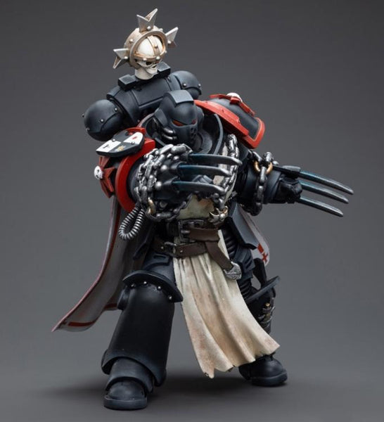 Warhammer 40K Black Templars Primaris Sword Brethren Alberic 1/18 Scale Figure