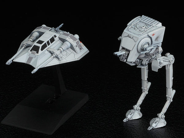 Vehicle Model #008 AT-ST & Snowspeeder Model Kit