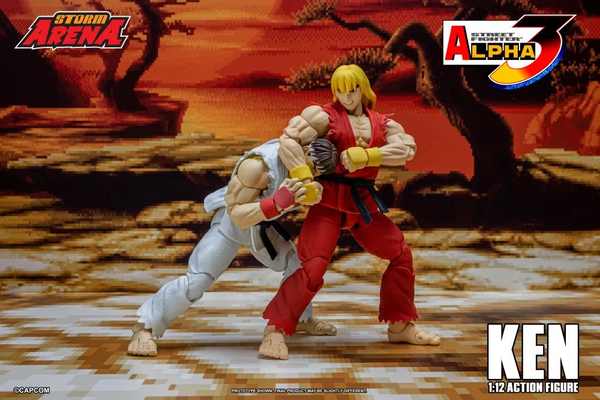 Storm Arena: Street Fighter Alpha 3 -  Ken 1/12 Scale Figure