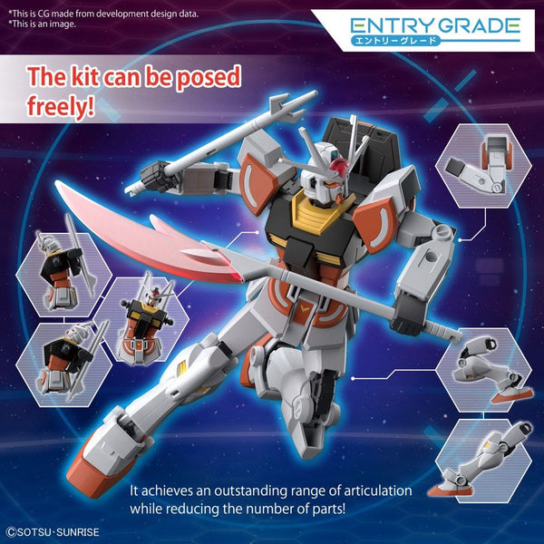 Entry Grade LAH Gundam 1/144 Scale Model Kit